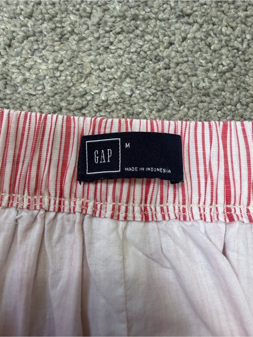 GAP Linen stripe mini skirt - Picture 6 of 7